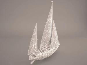 moonli ship 3D Model