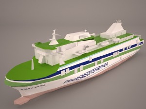 sister ship Model 3D