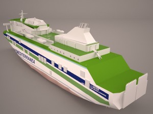 sister ship Model 3D