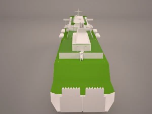 sister ship 3D Model