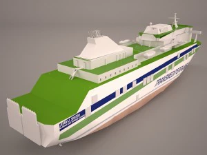 sister ship 3D Model