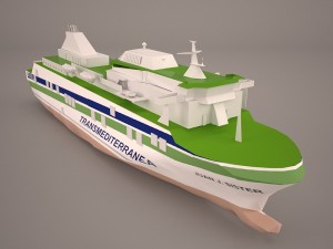 sister ship Model 3D