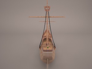 santa maria 3D Model