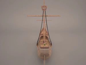 santa maria 3D Model