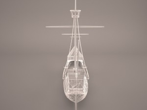 santa maria 3D Model