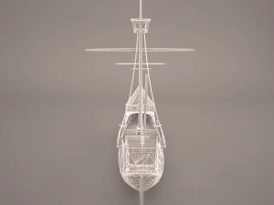 santa maria 3D Model
