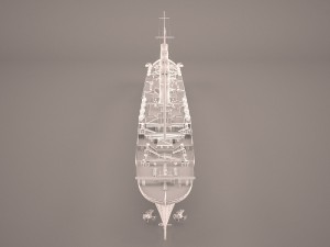 rms titanic cruise ship Modelo 3D