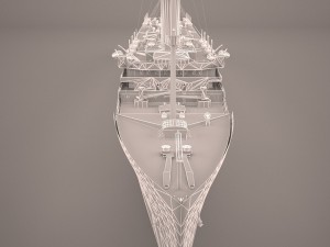 rms titanic cruise ship Modelo 3D