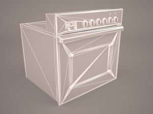 oven Modelo 3D