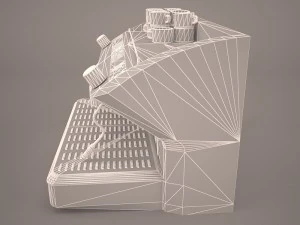 cafeteira Modelo 3D