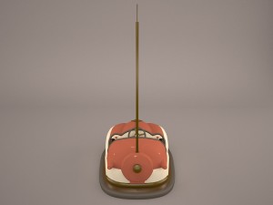 auto-scooter and bumper cars Modèle 3D