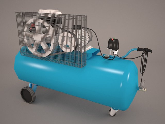 generator 3D Model .c4d .max .obj .3ds .fbx .stl .blend 