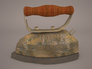 old iron Modelo 3D
