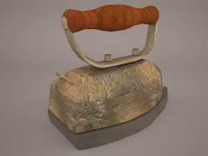 old iron Modelo 3D