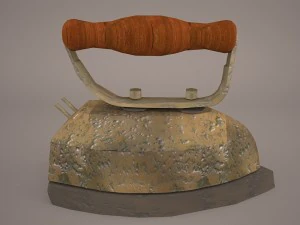 old iron 3D Model
