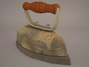 old iron 3D Model