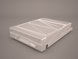 floppy disk drive 3D Model