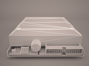 floppy disk drive 3D Model