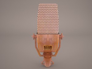 microphone Model 3D
