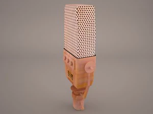 microphone 3D Model