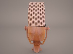 microphone Model 3D