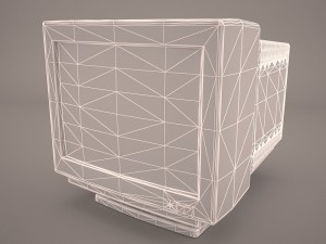 monitor 3D Model