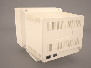 monitor 3D Model