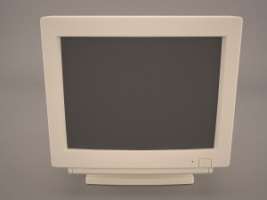 monitor 3D Model