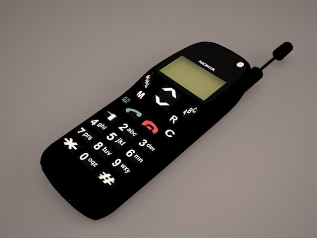 phone 3D-Modell .c4d .max .obj .3ds .fbx .stl .blend 