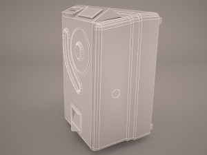 vintage payphone 3D-Modell
