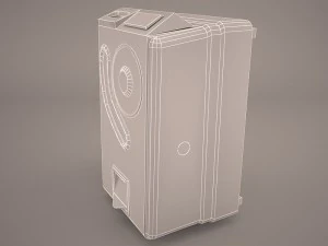 vintage payphone 3D Model