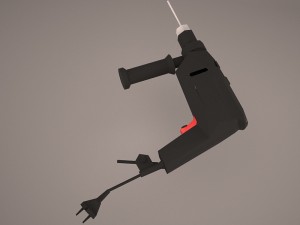 electric drill not branded 3D Модель