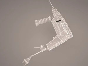 electric drill not branded 3D Model
