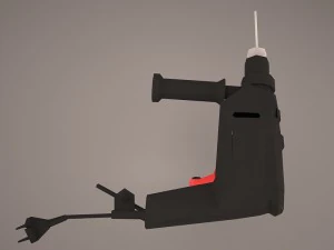 electric drill not branded 3D Model