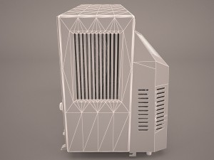retro tv and radio reciever 3Dモデル