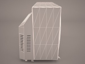 retro tv and radio reciever 3Dモデル