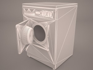washing machine 3D 모델