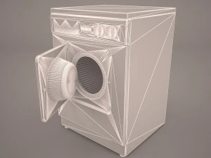 washing machine 3D Model
