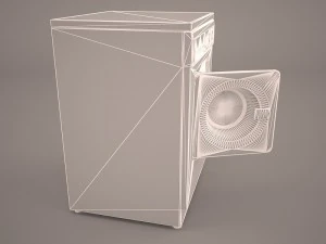 washing machine 3D Model