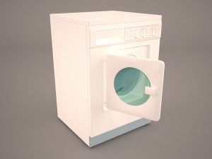 washing machine 3D 모델