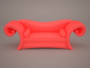 loveseat Modelo 3D