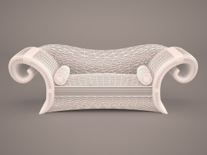 loveseat Model 3D
