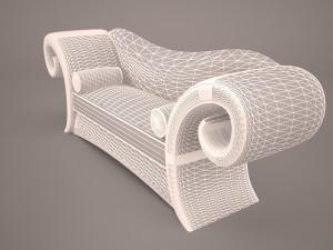 loveseat Model 3D