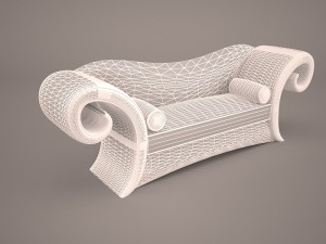 loveseat Model 3D