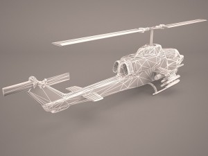 ah-1w cobra alt 3Dモデル