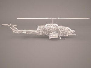 ah-1w cobra alt 3Dモデル