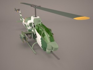 ah-1w cobra alt 3Dモデル