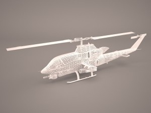 ah-11w cobra alt 3D 모델