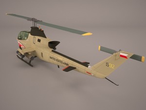 ah-11w cobra alt 3D 모델