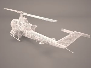 ah-11w cobra alt 3D Model